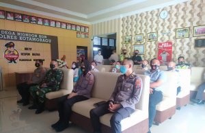 Kapolres & Forkopimda bersama stakeholder laksanakan rakor lintas sektoral pengamanan Idul Fitri 1442 H Tahun 2021.