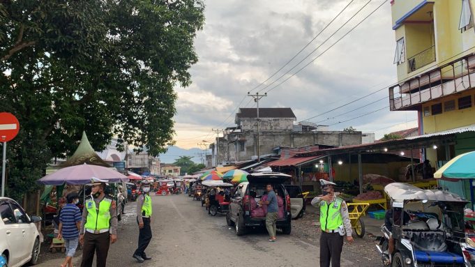 Lewat KRYD, Polres Kotamobagu antisipasi kemacetan jelang berbuka puasa hingga lakukan penerapan Prokes.