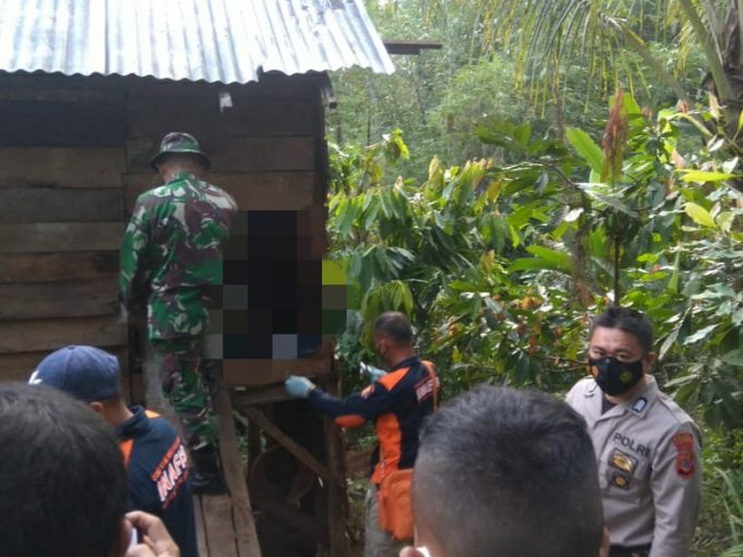 Pria paruh baya asal Bintau ditemukan tak bernyawa di Gubuk miliknya, Polsek Passi lakukan olah TKP.