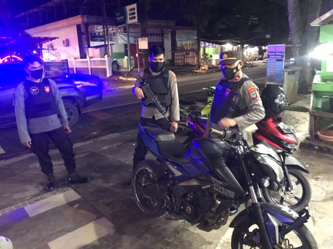 KRYD Tim Anoa, laksanakan Patroli dan Sambang cegah Balap Liar serta himbau Prokes
