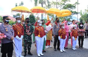 Laksanakan kunjungan kerja di Kota Kotamobagu, Kapolda Sulut :’Terus bangun solidaritas TNI-Polri, Pemda & Stake holders.