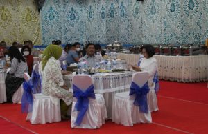 Disambut bahasa adat “Dega niondon” Kapolda, Pangdam & rombongan dijamu makan malam oleh Walikota Kotamobagu.