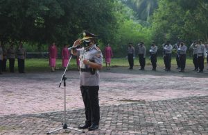 Sambut Hari Bhayangkara Ke-75, Polres Kotamobagu ziarah & tabur bunga di TMP Mongkonai.