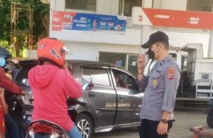 Meski baru dikukuhkan, Polsek Kotamobagu Utara langsung berperan aktif dalam pendisiplinan Prokes di wilayahnya.