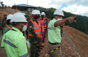 Kapolres Kotamobagu & Dandim 1303 BM dampingi Kapolda Sulut bersama Pangdam XIII Merdeka kunjungi JRBM.
