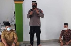 Tepat hari raya Idul Adha 1442 H, Kapolres Kotamobagu resmikan Masjid Al-Rasyid Al-Hakim Polsek Passi.