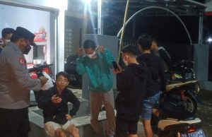Imbangi Polres & Polsek jajaran, baru sekitar 3 bulan dikukuhkan Polsek Kotamobagu Utara gencar terapkan PPKM.