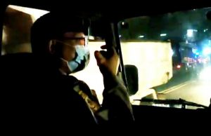 Kompol Freddy Wowor pimpinan Ops Yustisi Cegah Covid 19 saat malam Minggu