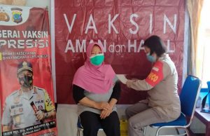 Gerai Vaksin Presisi Polres Kotamobagu digelar di Bilalang hari ini