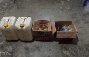 Puluhan Liter Cap Tikus disita Sat Resnarkoba Polres Kotamobagu saat Operasi Miras