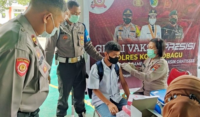 Level 2 asesmen Mendagri dan capai 67% Vaksinasi, Kapolres sampaikan Terima kasih Masyarakat Kotamobagu