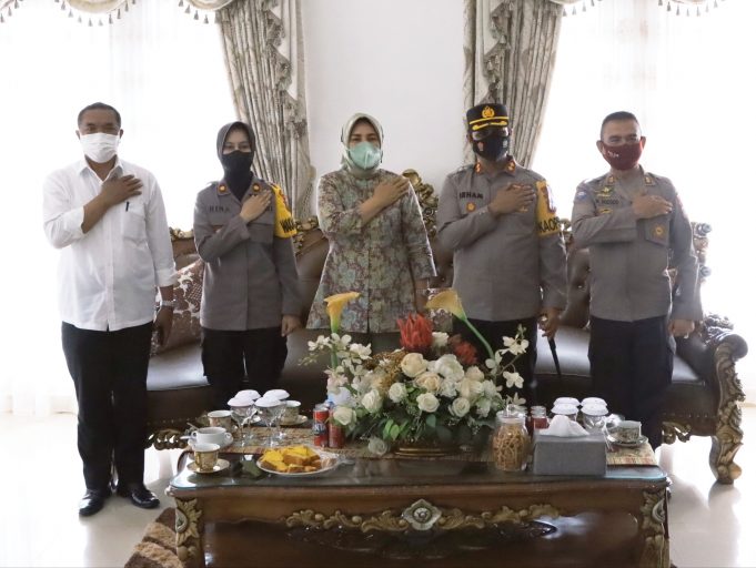 Jalin sinergitas & bangun kerjasama yang baik, Kapolres Kotamobagu programkan silaturahmi Kamtibmas dengan Forkopimda hingga masyarakat.