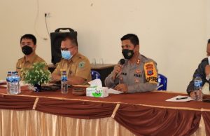 Rekonsiliasi pasca konflik di ‘Tansel’ hasilkan 6 butir kesepakatan, Kapolres : “Check crosscek & check kembali, fikirkan mudharatnya”.