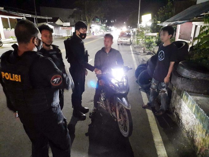 Timsus Anoa Polres Kotamobagu amankan 20 unit sepeda motor dengan Knalpot Bising