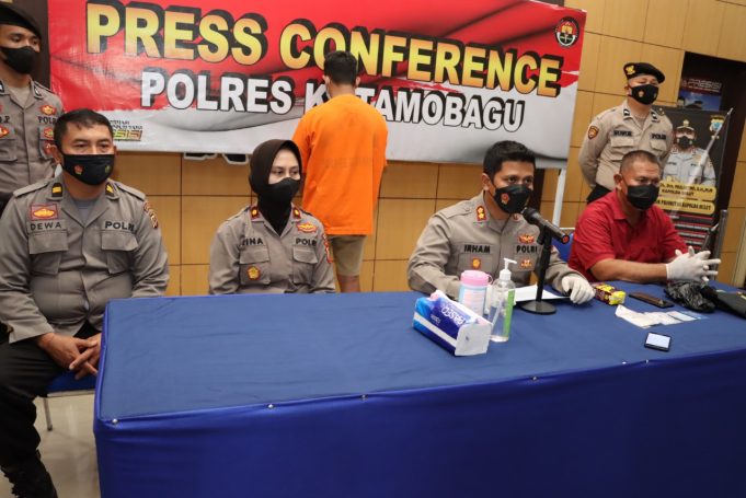 Belum genap sebulan ungkap kasus Sabu, kembali Sat Resnarkoba ringkus Tersangka & gagalkan peredaran 49,59 gram Sabu.