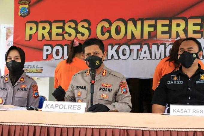 Polres Kotamobagu ungkap Kasus “Donor Dana” berbunga 60-100% kerugian mencapai 800 juta