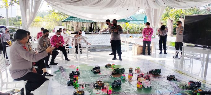 Karo Ops Polda Sulut beri arahan jelang pemilihan Sangadi serentak kepada Kapolres Kotamobagu dan Bolmong