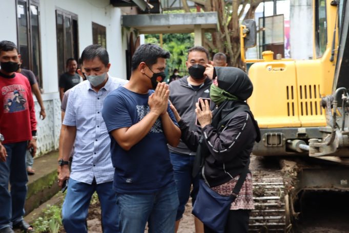 Jadikan motto sebagai nafas, seluruh komponen terlibat saling bahu-membahu bantu Polres Kotamobagu lalui musibah.