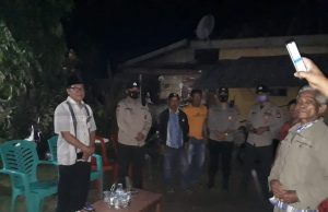 Polsek Kotamobagu Utara gelar KRYD dan himbau masyarakat ikut vaksinasi Covid-19