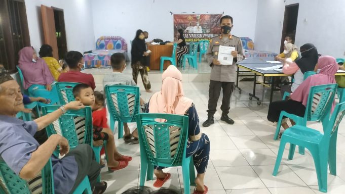 Passi barat masih minim capaian vaksinasi, ini sejumlah strategi yang diterapkan Puskesmas & Polsek Passi.