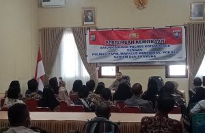 Sat Binmas Polres Kotamobagu Gelar Pertemuan Kemitraan Polmas Dan Penguatan Jaringan
