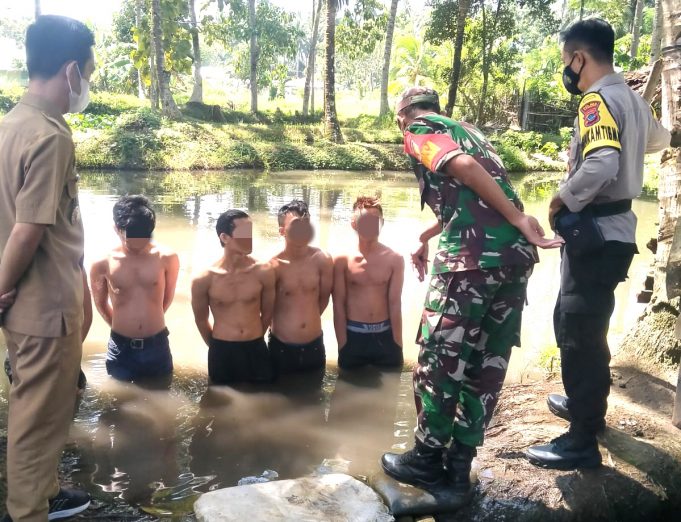 Tiga pilar Pobundayan kompak jaga kesucian bulan Ramadhan, pesta Miras siang bolong diciduk.