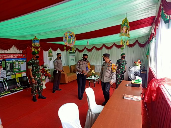 Pasca Lebaran, Kapolres Kotamobagu Cek Kesiapsiagaan Pos Operasi Ketupat Samrat 2022