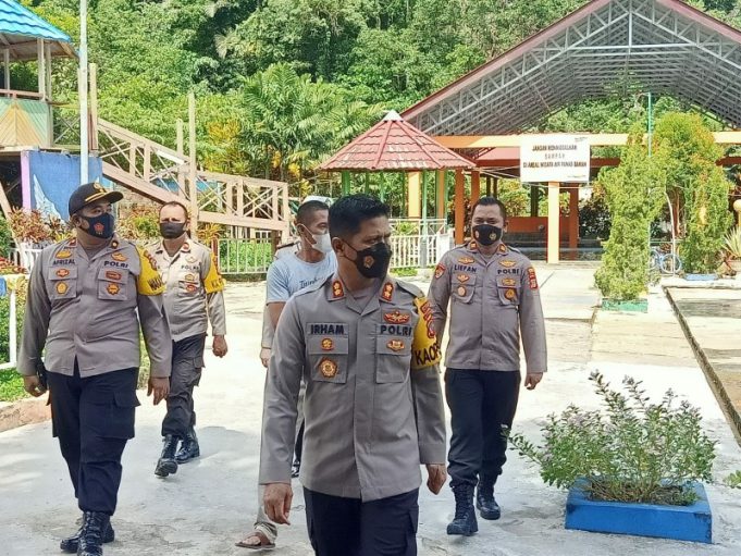 Puncak Libur Idul Fitri 1443 H, Kapolres Cek Langsung Kesiapan Pengamanan Lokasi Wisata