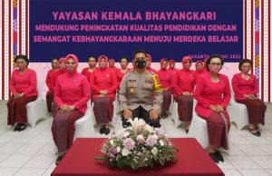 Syukuran HUT Ke-42 YKB, Kapolres Ucapkan Terima Kasih Atas Dedikasi & Kontribusi Bhayangkari Dalam Mendukung Tugas Polri.