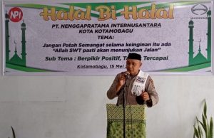 Halal Bi Halal PT. Nenggapratama Internusantara, Da’i Polri Ajak Jaga Silaturahmi