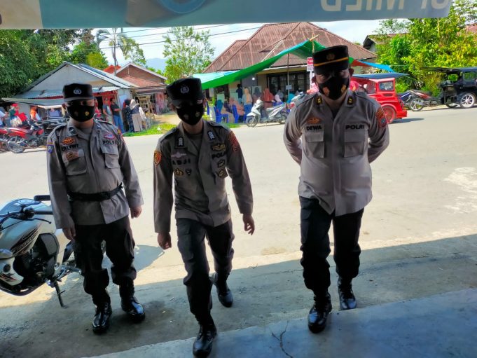 Tak Under Estimate Dalam Pemilihan BPD di Kec. Kotamobagu Selatan, 94 Personil Diterjunkan, Pawas Turut Laksanakan Patroli.