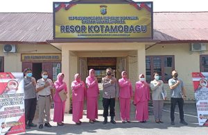 Semarakan Hari Bhayangkara Ke-76, Polres Kotamobagu Gelar Lomba Kebersihan Tempat Kerja & Asrama.