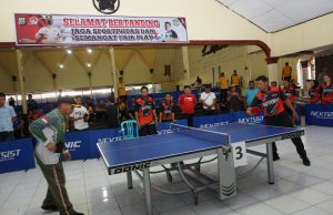 Kapolres Buka Secara Resmi Kejuaraan Tenis Meja Kapolres Cup Dalam Rangka Hari Bhayangkara Ke-76.