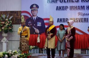 Acara Kenal Pamit Kapolres Kotamobagu, AKBP Dasveri Abdi SIK Perkenalkan Diri & Ucapkan Terima Kasih.