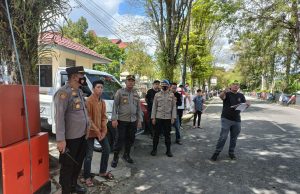 Kabag Ops Pimpin Langsung Pengamanan Road Race Yang Digelar Di Sircuit Jalur Dua Kotamobagu.