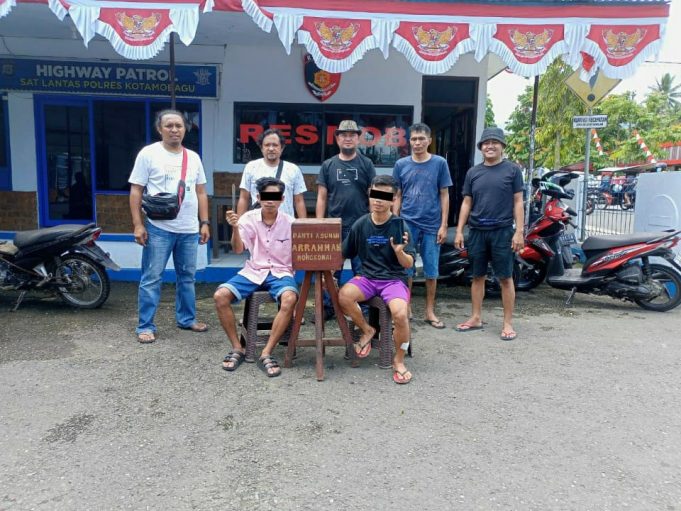 Sat Reskrim Ungkap Kasus Pencurian, Pelaku yang Sama Kasus Pembunuhan di Taman Kota Kotamobagu