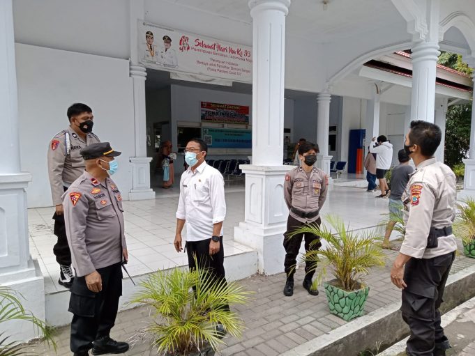 Rutin Laksanakan Patroli Dalam Rangka Harkamtibmas, Polsubsektor Kotamobagu Selatan Sambangi Rumah Sakit Umum