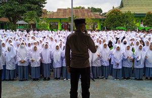 Sebagai Langkah Pencegahan Maraknya Tawuran, Kabagren Polres Kotamobagu Pimpin Apel Pagi Di MAN Kotamobagu