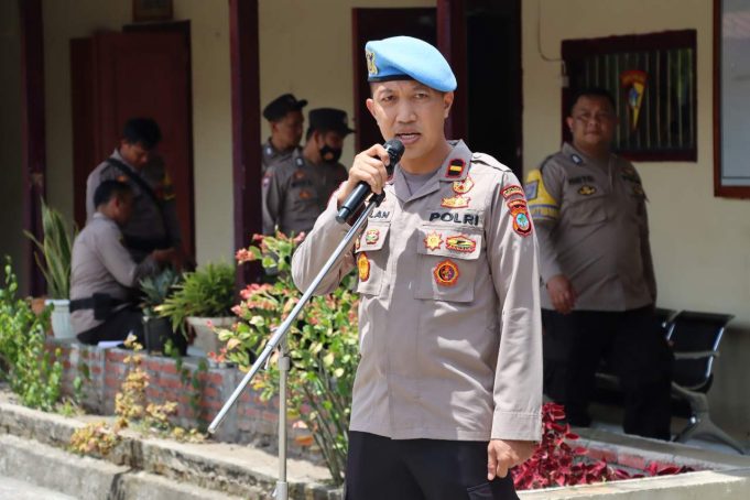 Sebagai Langkah Antisipasi, Kasi Propam Tegaskan Personil PAM Pilsang Serentak Tak Perlu Bawa Senpi Ke Lokasi TPS