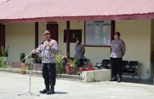 Kabag Ops Geser 169 Personil Polres Kotamobagu Dalam Pengamanan Pemilihan Kepala Desa