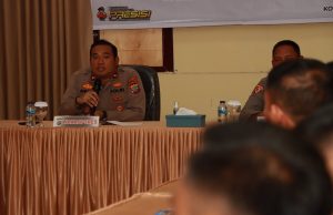 Polres Kotamobagu Gelar Latihan Pra Operasi (Lat Pra Ops) Bina Waspada Samrat 2022