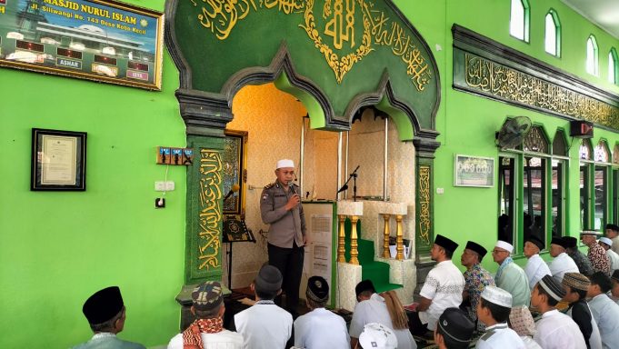 Da’i Polri Polres Kotamobagu Silaturahmi Kamtibmas Jumat Keliling