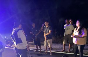 Patroli Presisi Bubarkan Pesta Miras Di Kelurahan Mongondow