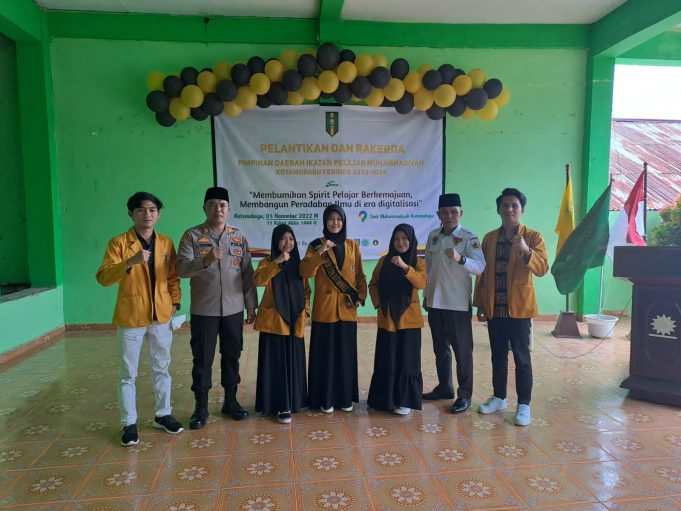 Kapolsek Kotamobagu Jalin Silaturahmi Kamtibmas Dengan Ikatan Pelajar Muhammadiyah