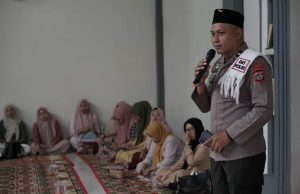 Berikan Pembinaan Rohani & Spiritual, Aipda Herdi Sambangi MTS N 1 Kotamobagu