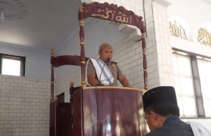 Maksimalkan Fungsinya Sebagai Pengayom Masyarakat, Bripka Kader Himbau Jemaah Lewat Mimbar Jumat