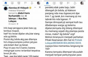 Akan Terus Diburu, Team Resmob & Bhabinkamtibmas Polsek Lolayan Respon Cepat Aduan Dugaan Pembegalan