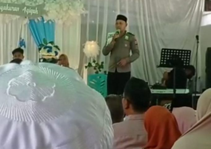 Da’i Polri Polres Kotamobagu Isi Ceramah Walimatul Khitan Di Desa Poyuyanan