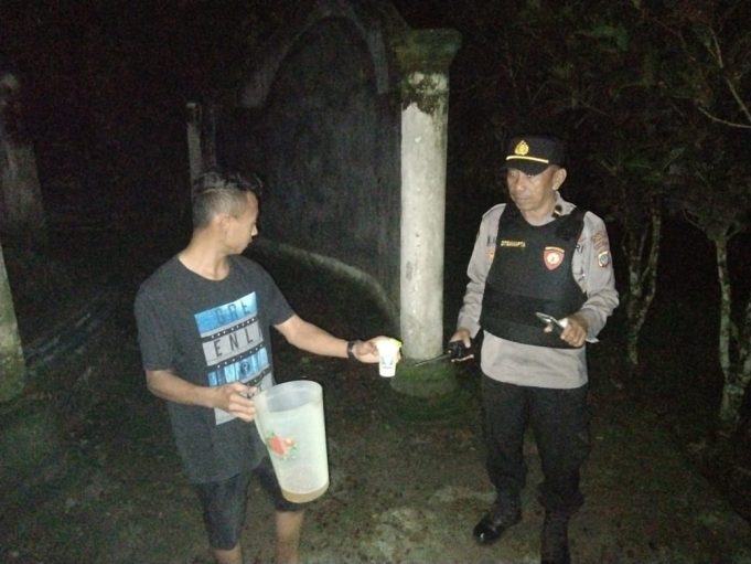 Pesta Miras Di Taman Marlina Kelurahan Mongkonai Dibubarkan Patroli Presisi