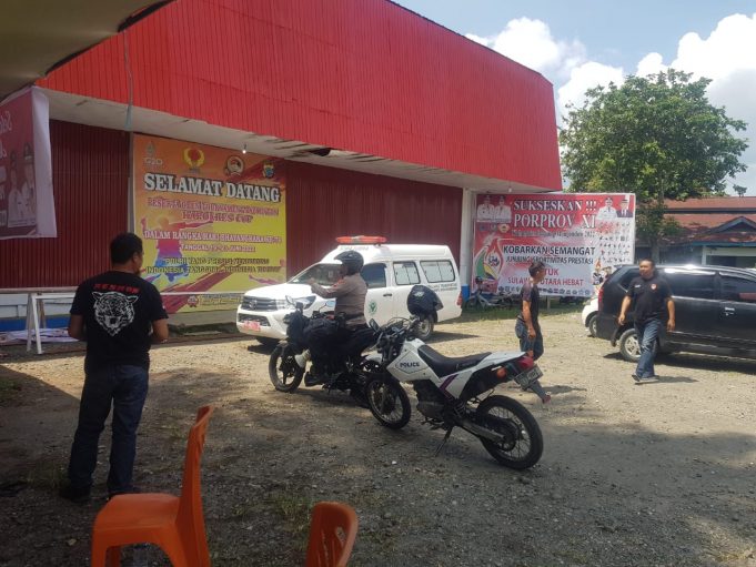 Tim Resmob Polres Kotamobagu Lakukan Patroli Amankan Gelaran Porprov XI